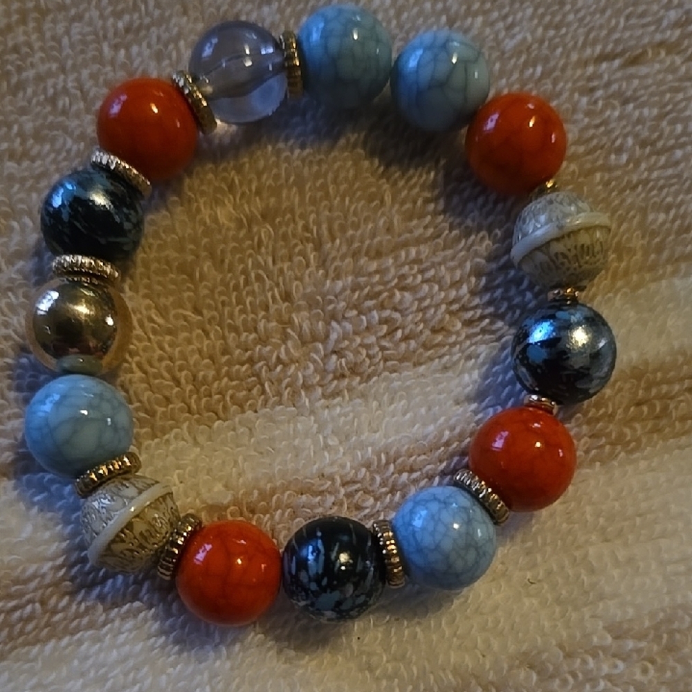 😎Elegant Multicolor Beaded Bracelet